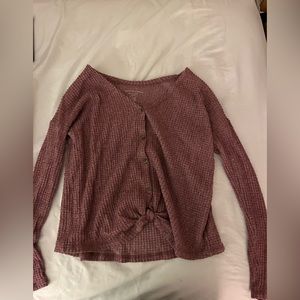 American Eagle Button Up Sweater
